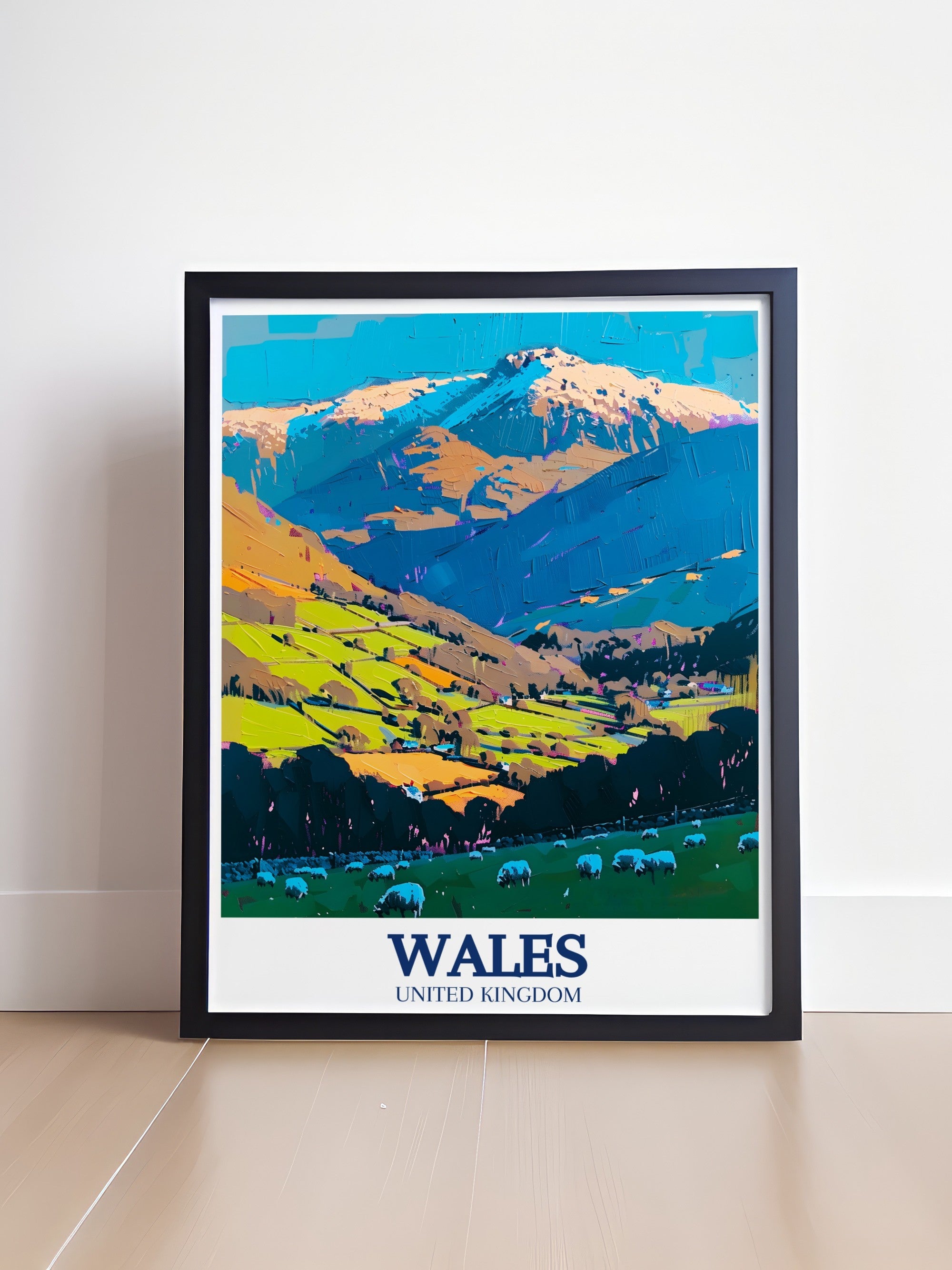 Snowdonia Kunstdruck – Wales Wanddeko