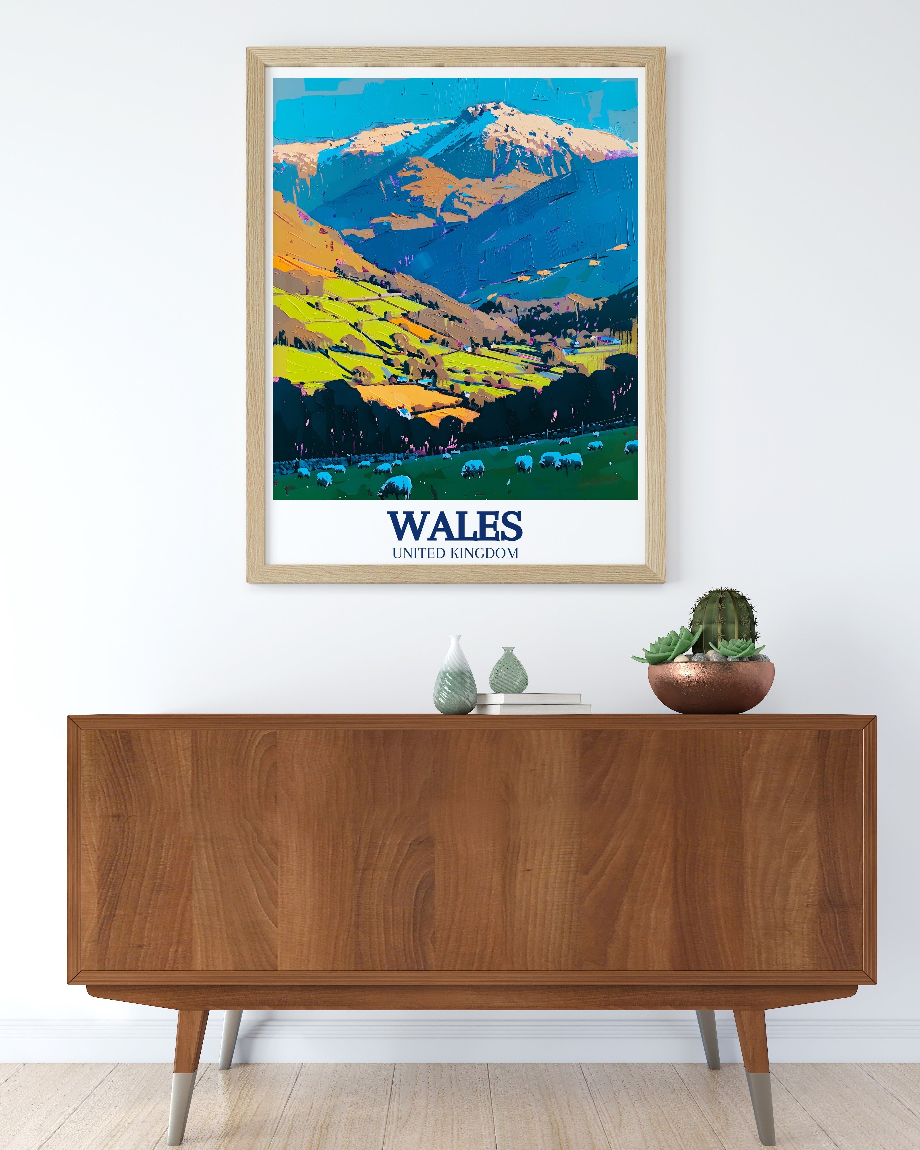 Snowdonia Kunstdruck – Wales Wanddeko