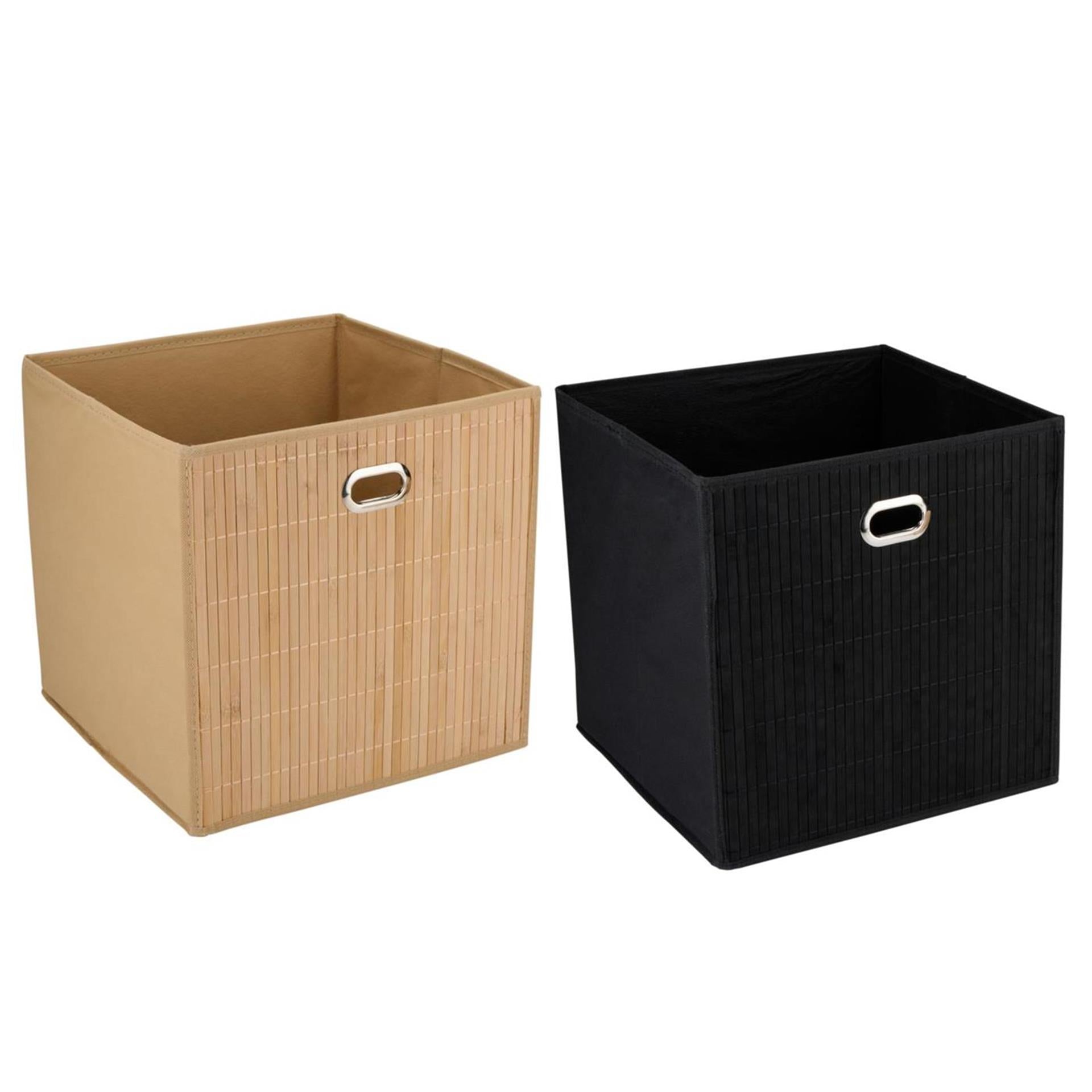 Alpina bamboo storage box 31x31x31cm