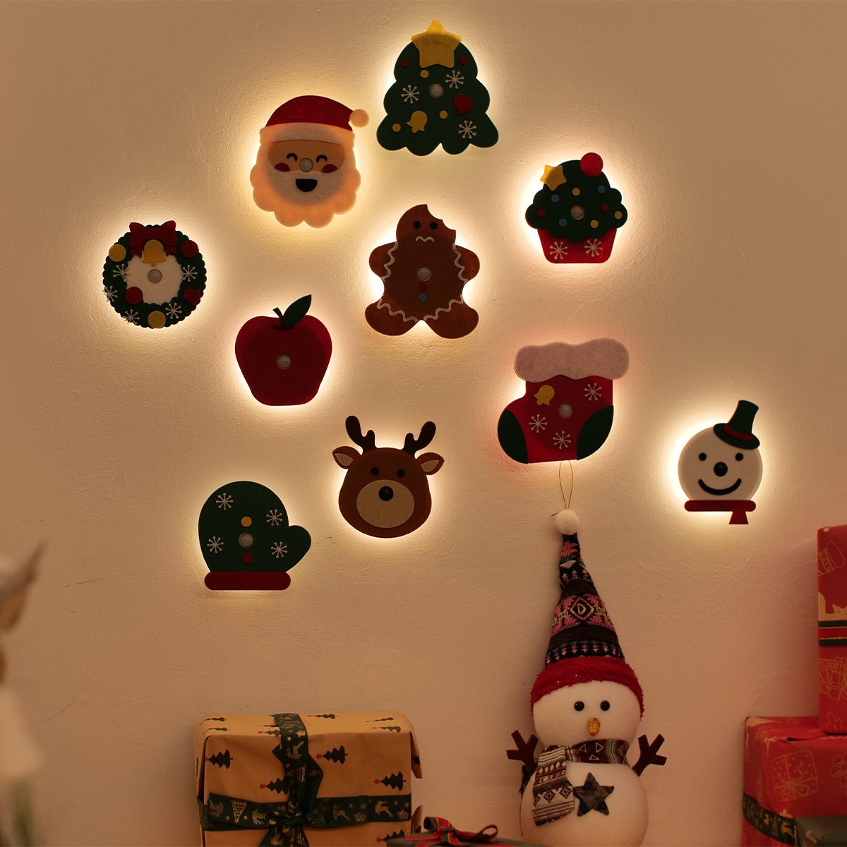 Weihnachts-Nachtlicht mit Bewegungssensor – Stimmungsvolle Dekoration