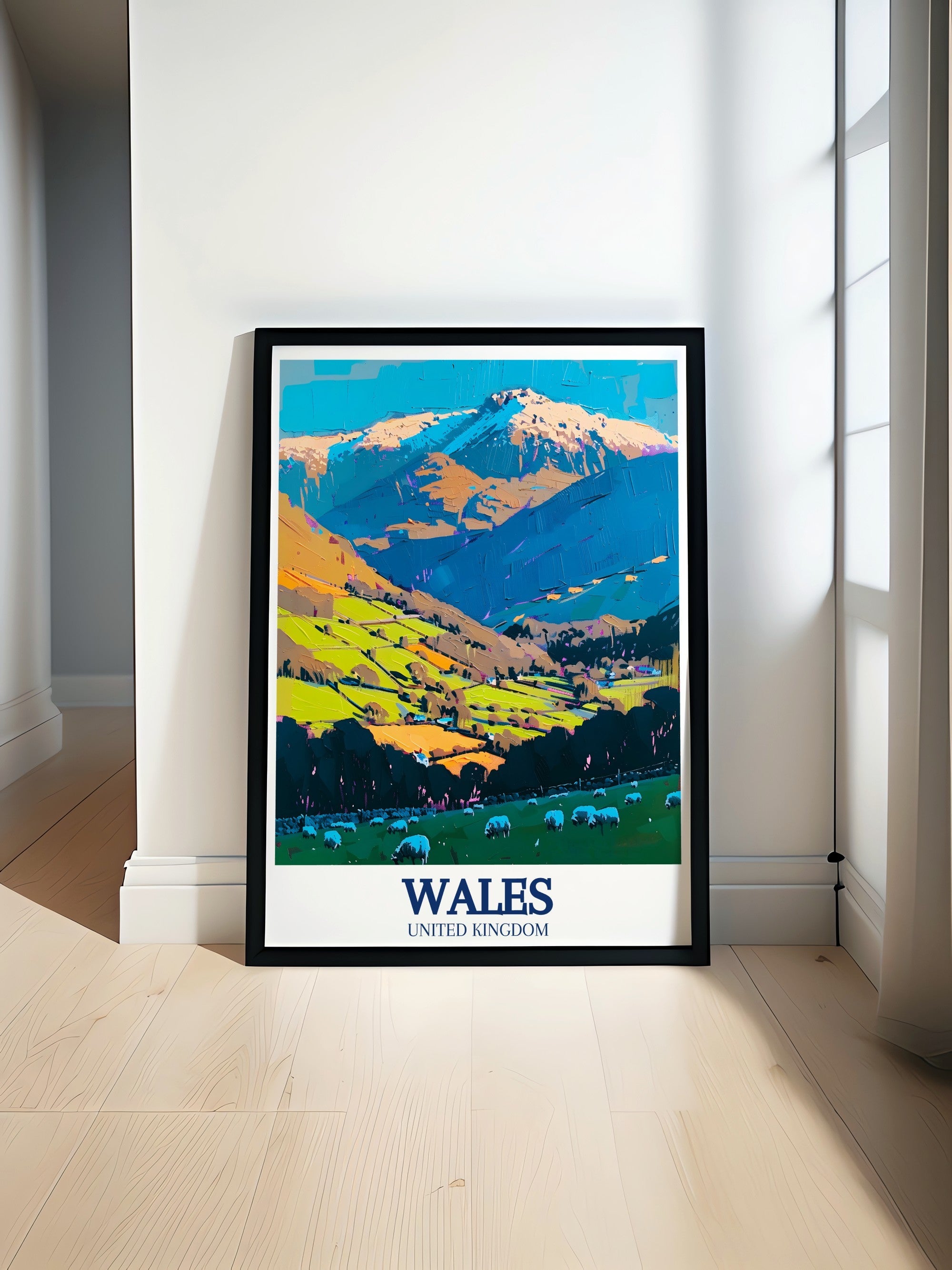 Snowdonia Kunstdruck – Wales Wanddeko